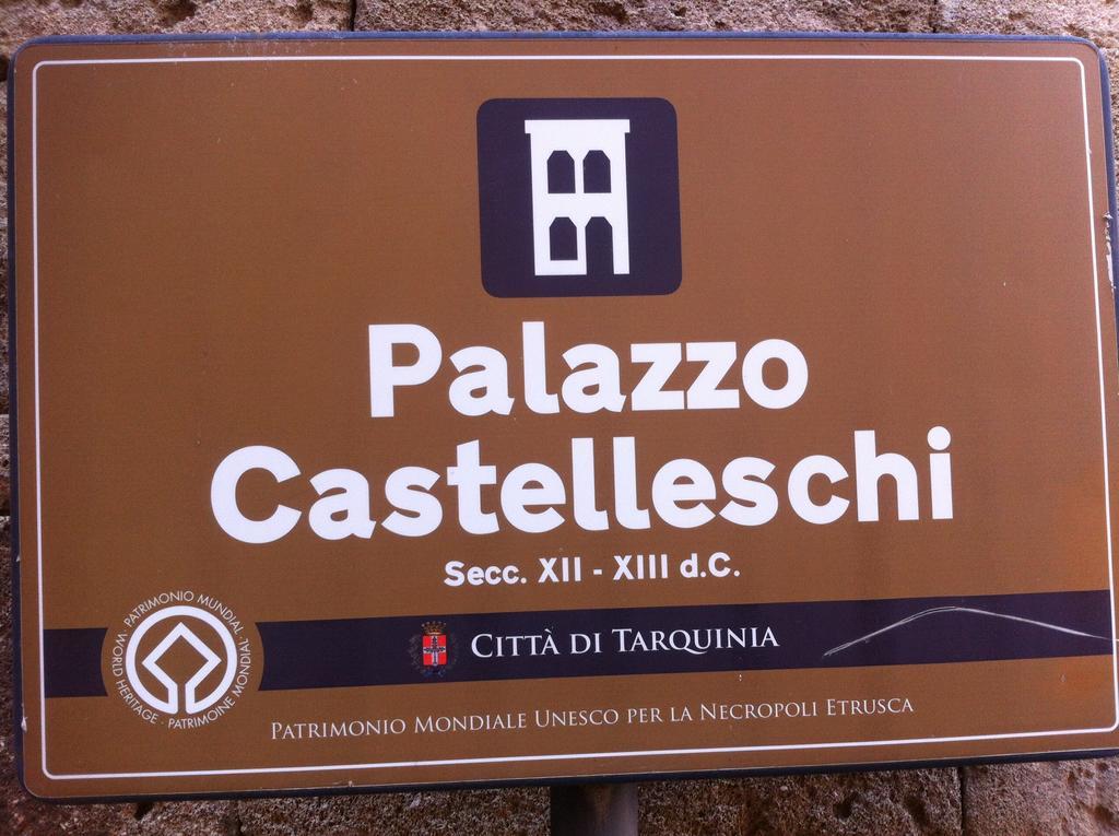 Palazzo Castelleschi Villa Tarquinia Exterior photo